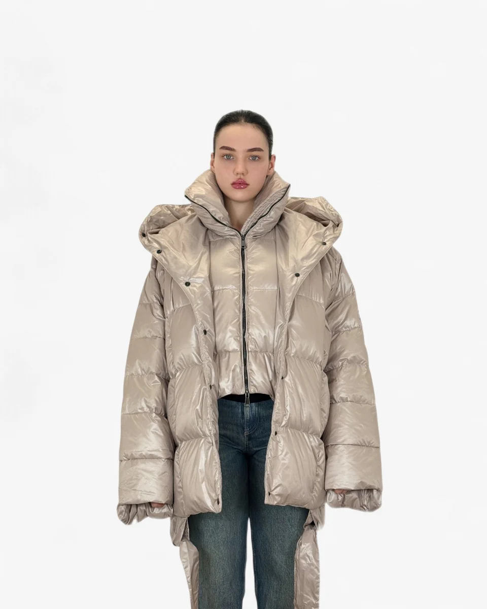 MMC Studio Kurtka Oloro Light Beige - Image 3