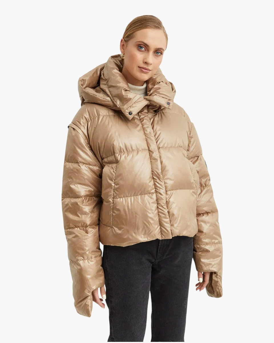 MMC Studio Kurtka Puchowa Rafo Light Beige