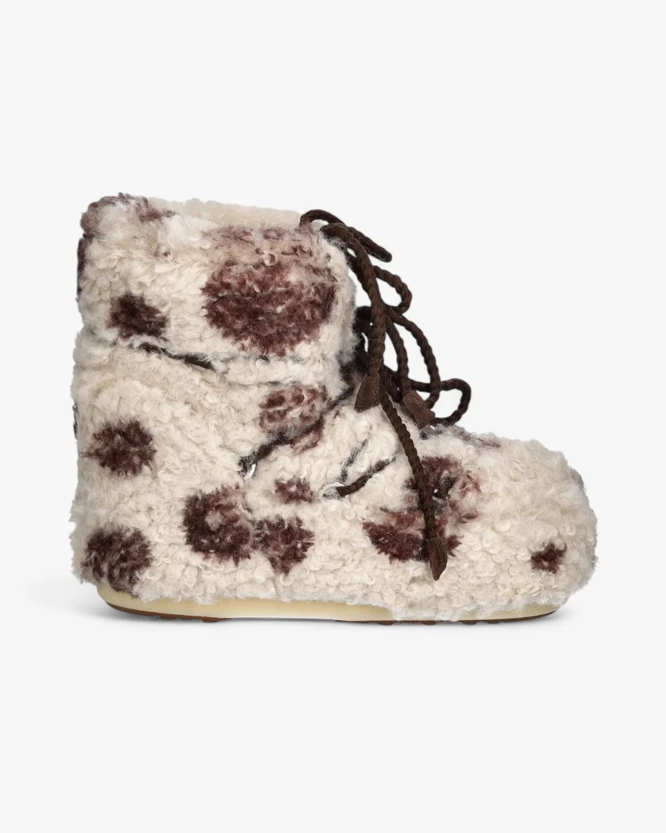 Moon Boot Śniegowce Icon Low Curly Cow