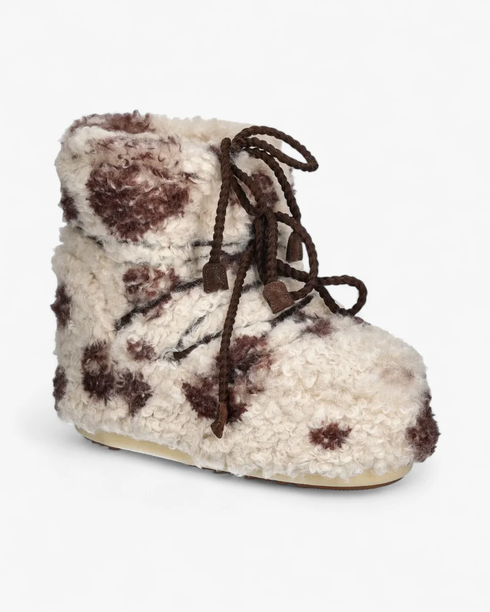 Moon Boot Śniegowce Icon Low Curly Cow - Image 2