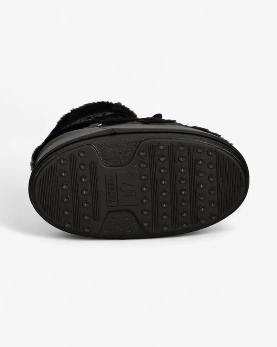 Moon Boot Śniegowce Icon Low Faux Fur Black - Image 4