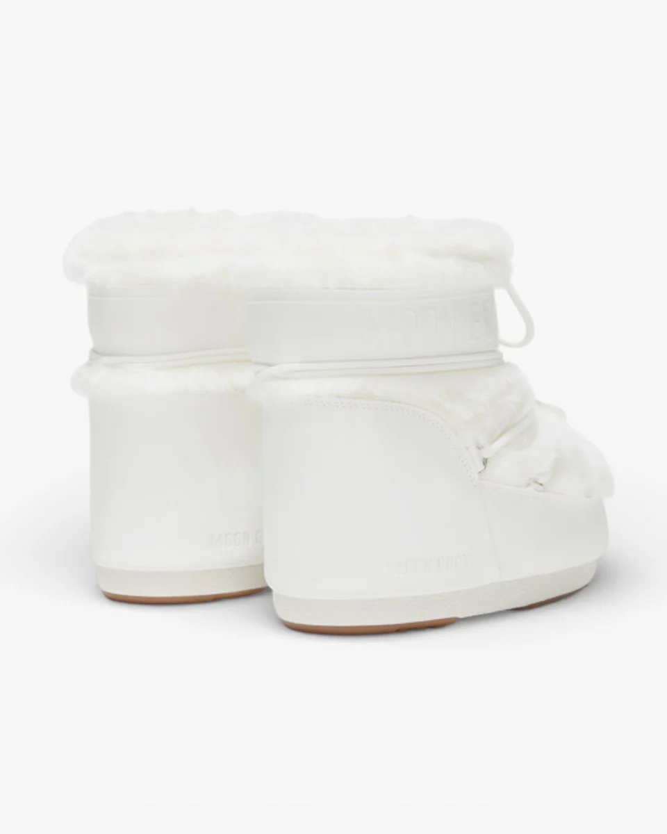 Moon Boot Śniegowce Icon Low Faux Fur Optical White - Image 2