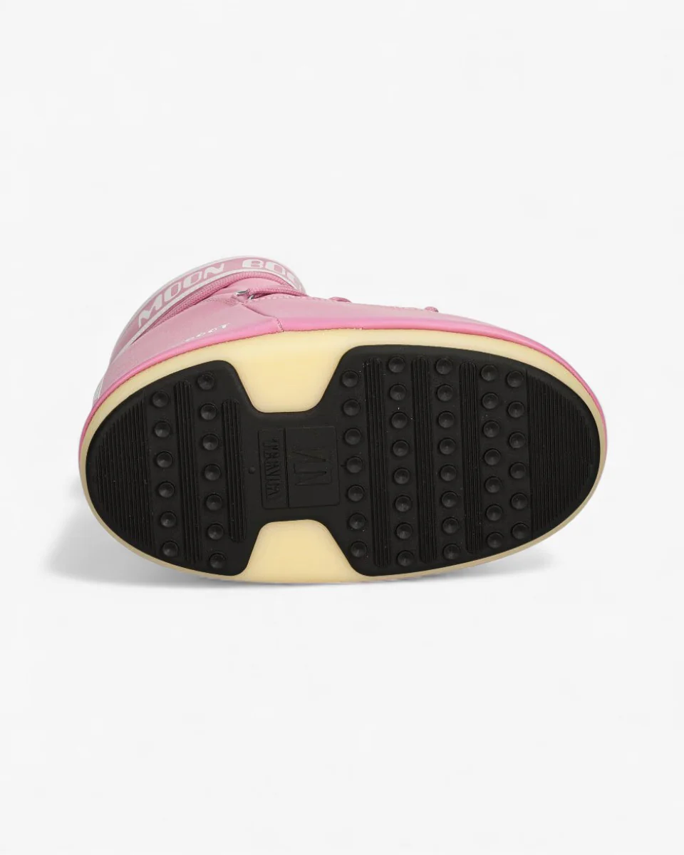 Moon Boot Śniegowce Icon Low Nylon Pink - Image 4