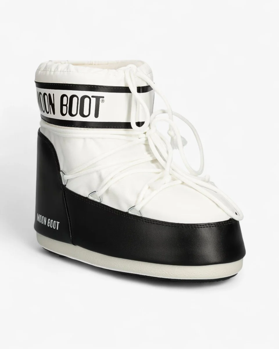 Moon Boot Śniegowce Icon Low Nylon White - Image 2