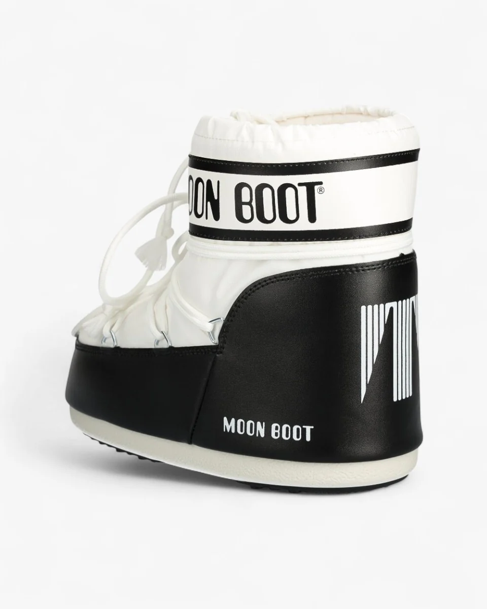 Moon Boot Śniegowce Icon Low Nylon White - Image 3