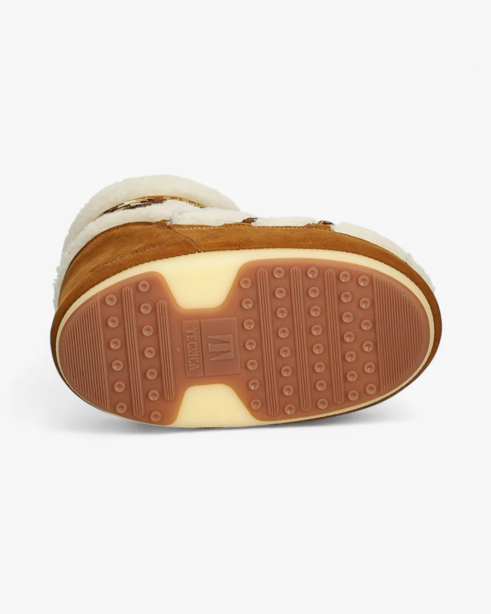 Moon Boot Śniegowce Icon Low Shearling Whisky Off White - Image 4