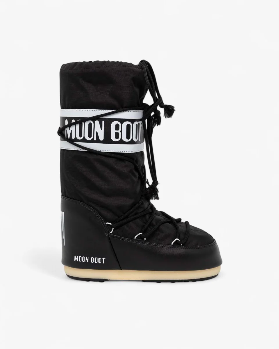 Moon Boot Śniegowce Icon Nylon Black