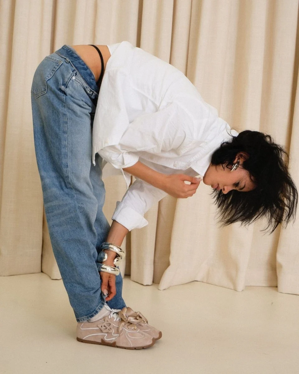 Naked Wolfe Adored Off White Suede - Image 2