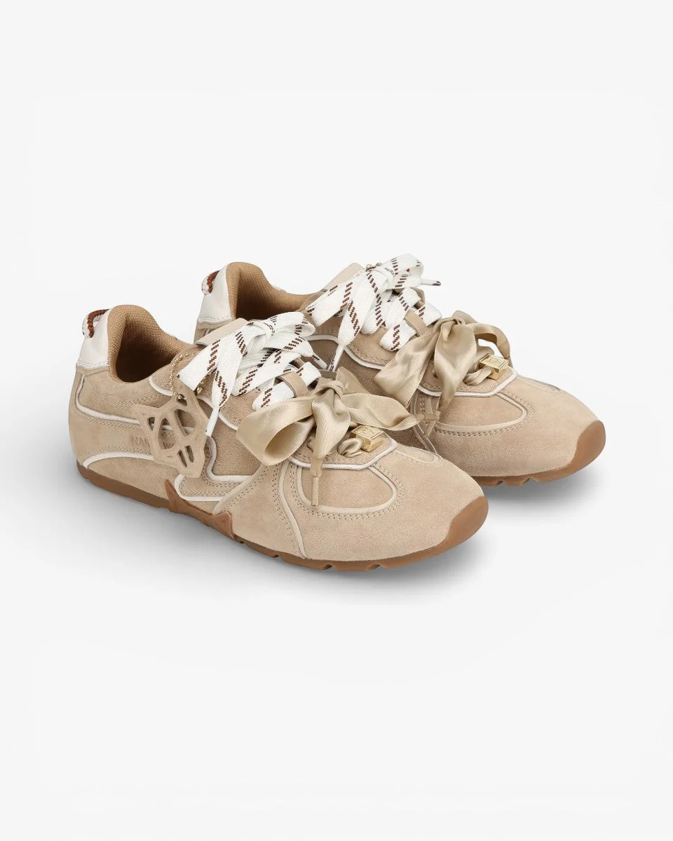 Naked Wolfe Adored Off White Suede - Image 3