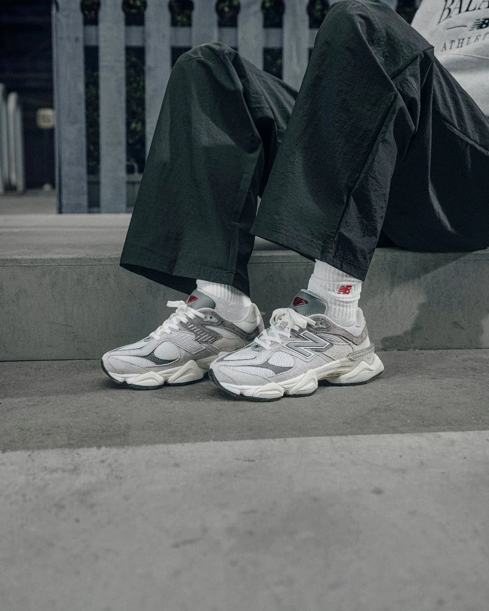 New Balance 9060 Rain Cloud Grey - Image 2