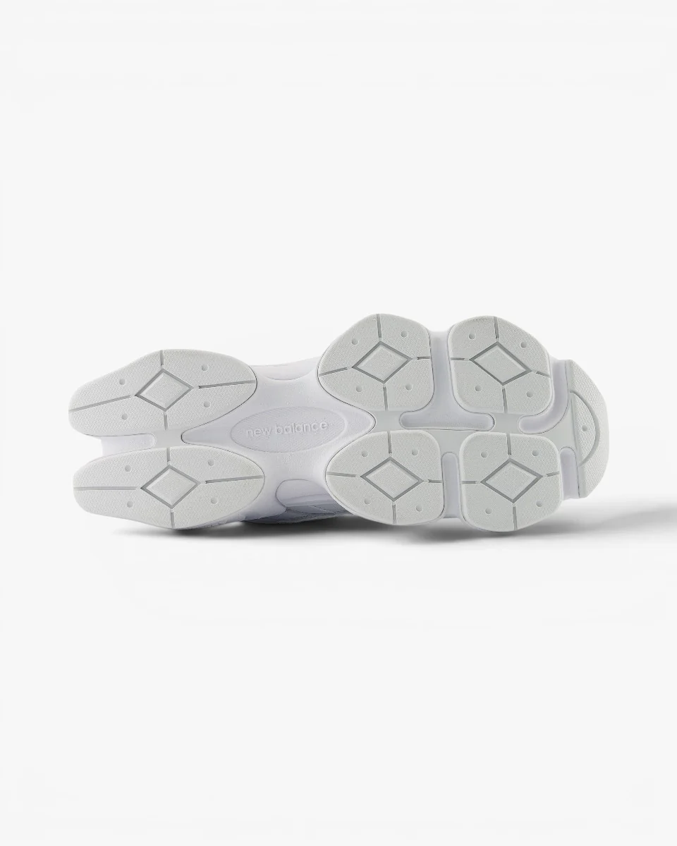 New Balance 9060 Triple White - Image 4