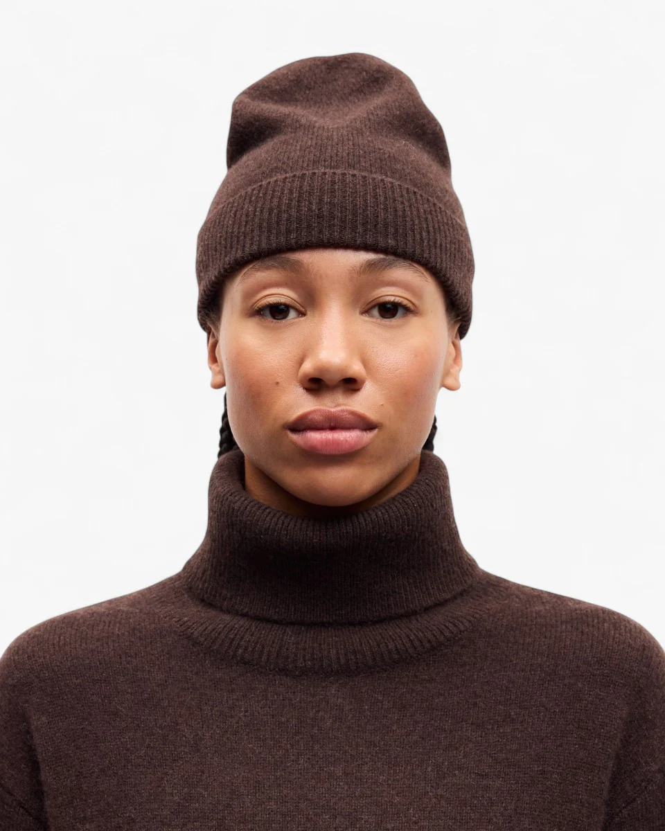 Samsoe Samsoe Czapka Nor Black Coffee - Image 2