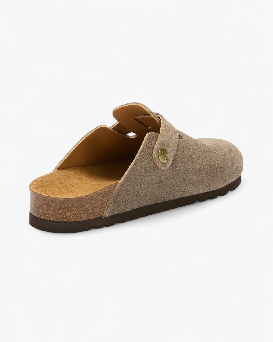 Scholl Mule Fae Suede Szare - Image 3