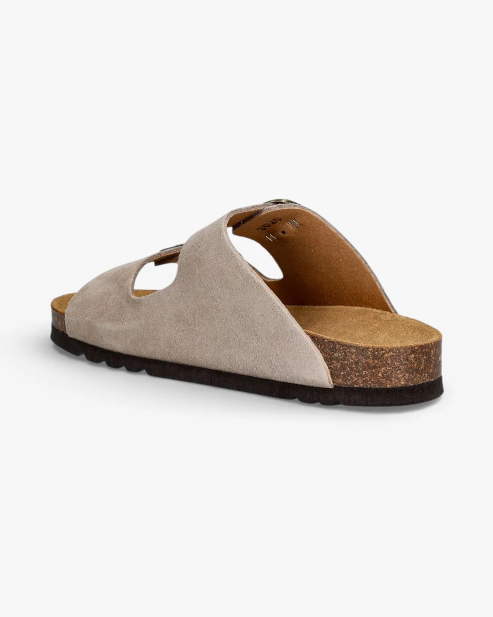 Scholl Klapki Noelle Dark Beige - Image 3