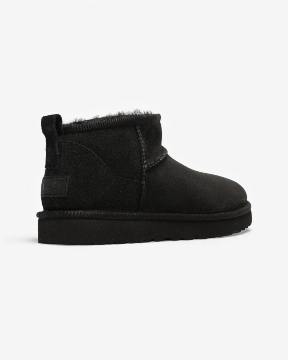 UGG Classic Ultra Mini Boot Black - Image 3