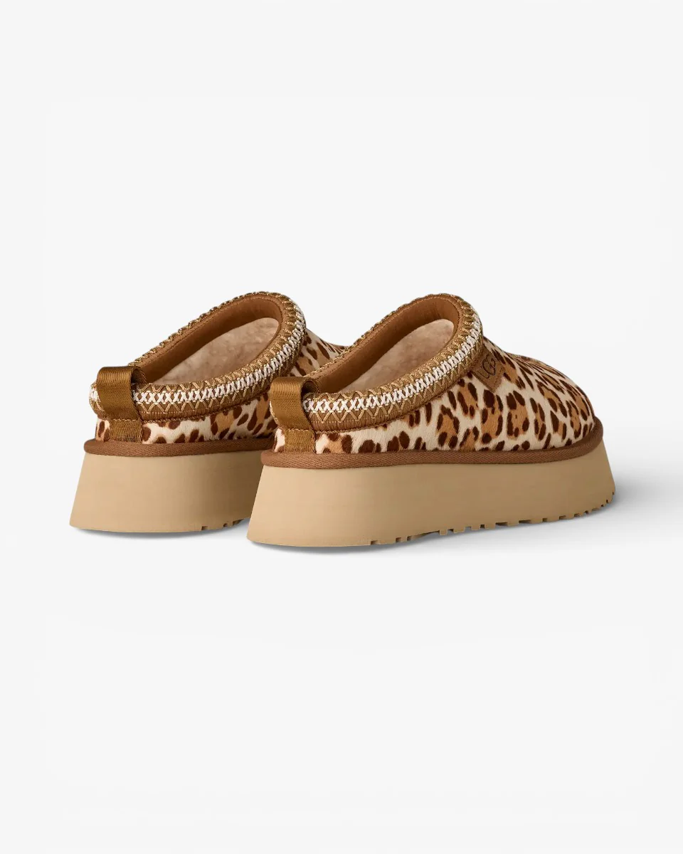 UGG Tazz Plains Slipper Felicity Leopard Jasmine - Image 3
